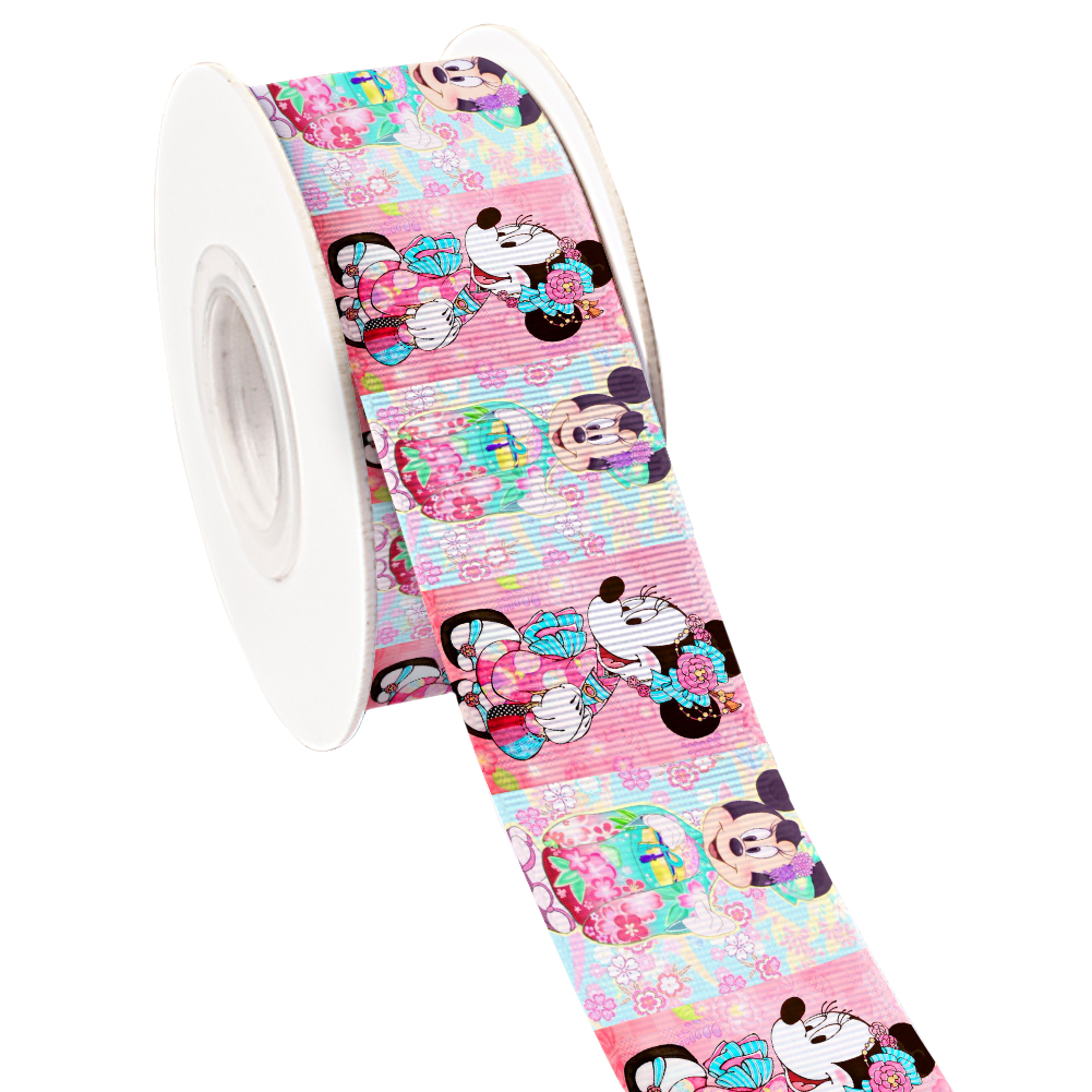 Baby Products Pictures - 10yards Grosgrain Ribbon Disney Minnie Satin