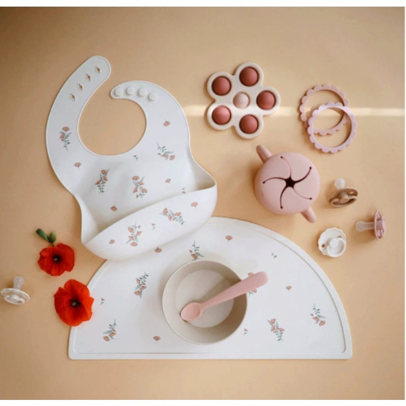Suit Cute Feeding Bib, Food Bi - Silicone Baby Bibs บทวิจารณ์และราคา