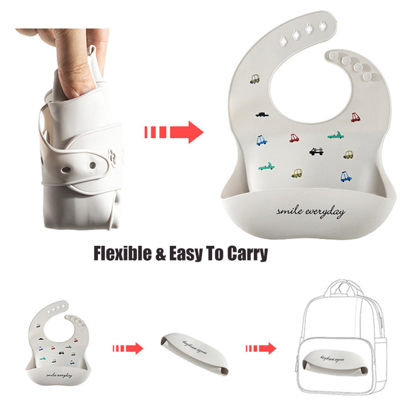 Silicone Baby Bibs 4 Speeds Ad - Silicone Baby Bibs บทวิจารณ์และราคา