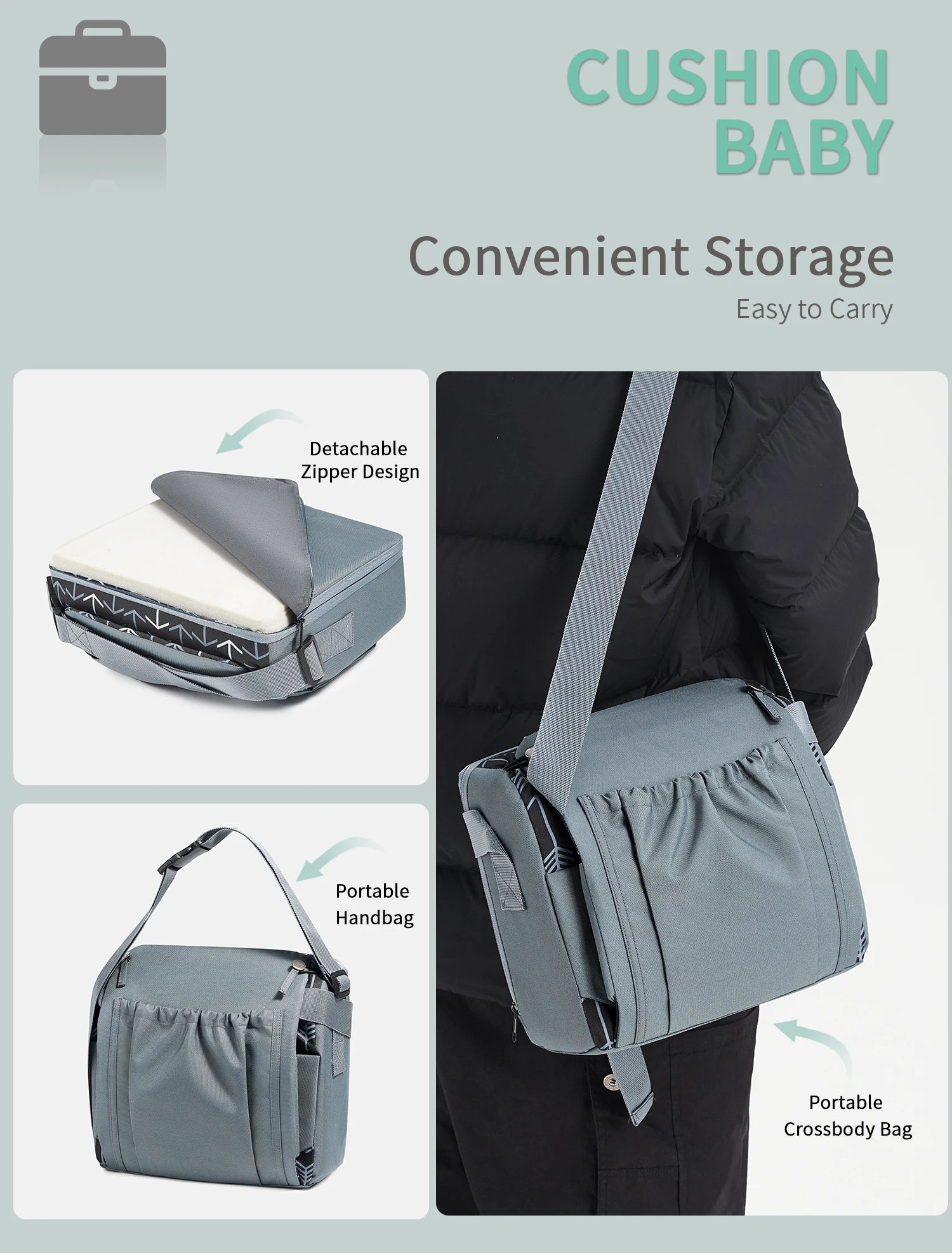INSULAR Portable Foldable Anti - Baby High Chair Booster บทวิจารณ์และราคา