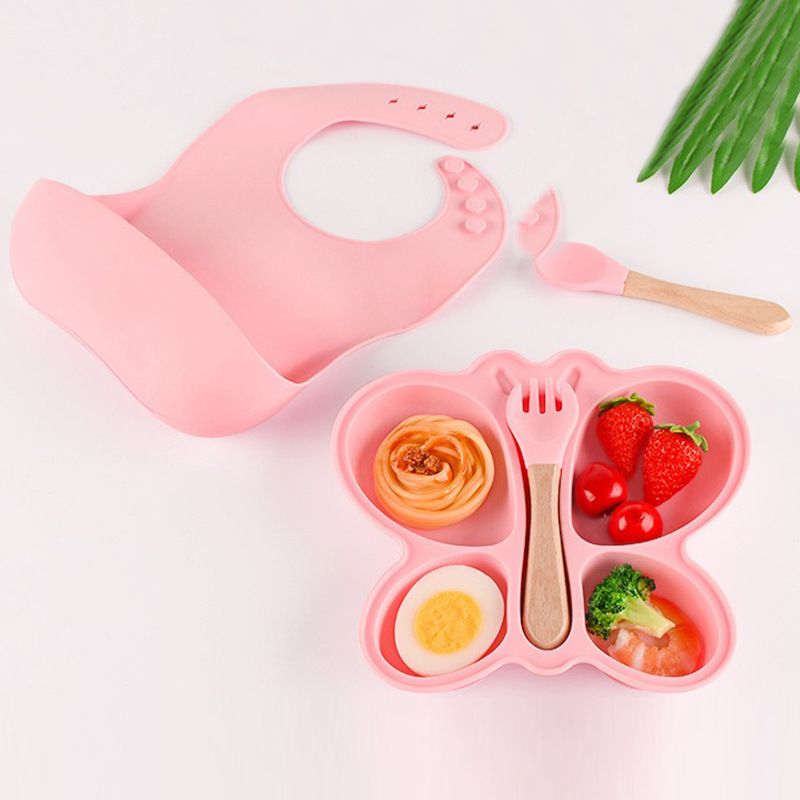2pcs Baby Butterfly Silicone D - Baby Led Weaning Set บทวิจารณ์และราคา