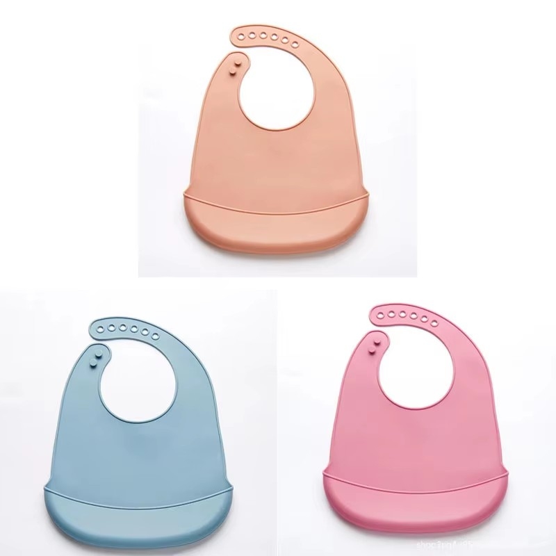 1/3pcs Baby Bib Adjustable Wat - Silicone Baby Bibs บทวิจารณ์และราคา
