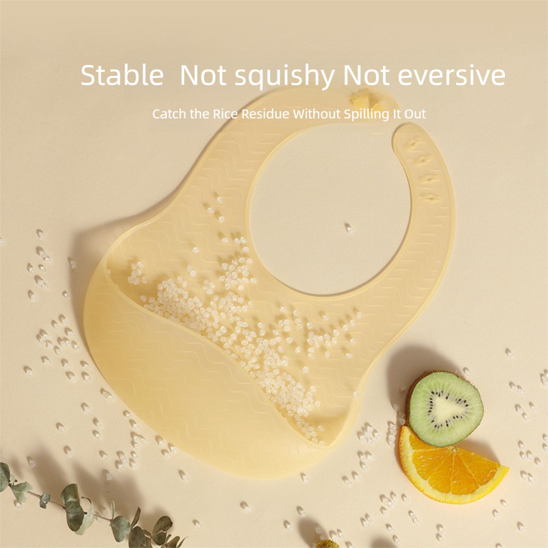 1pc BabySilicone Jelly Bib Ult - Silicone Baby Bibs บทวิจารณ์และราคา