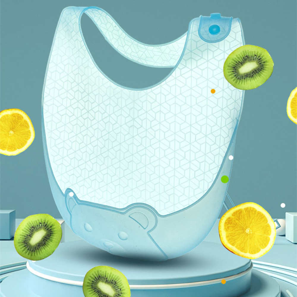 Baby eating bib, complementary - Silicone Baby Bibs บทวิจารณ์และราคา