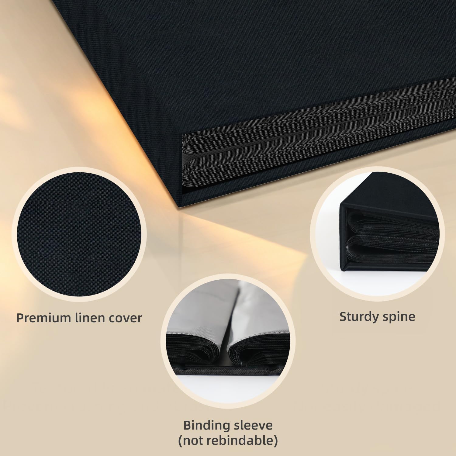 Linen Hardcover Photo Album 4x - Baby Products Pictures บทวิจารณ์และราคา