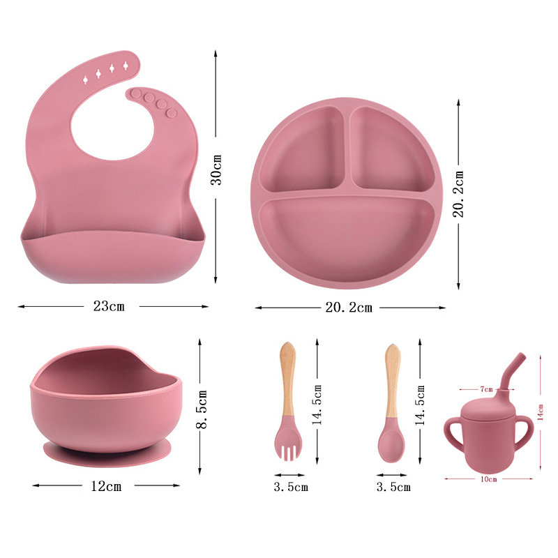 Children's silicone tableware  - Silicone Baby Bibs บทวิจารณ์และราคา