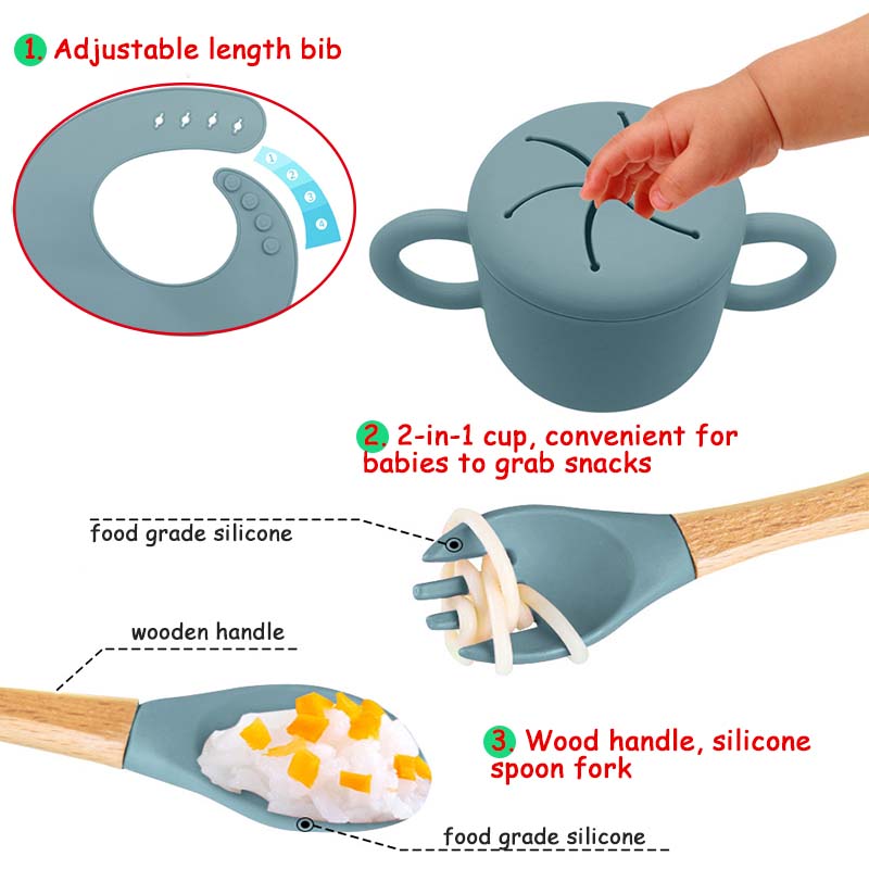 Free Personalized Names Baby F - Baby Led Weaning Set บทวิจารณ์และราคา