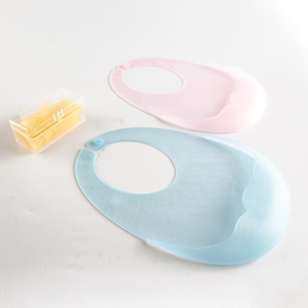 3Pcs Baby Bibs for Girls Boys  - Silicone Baby Bibs บทวิจารณ์และราคา
