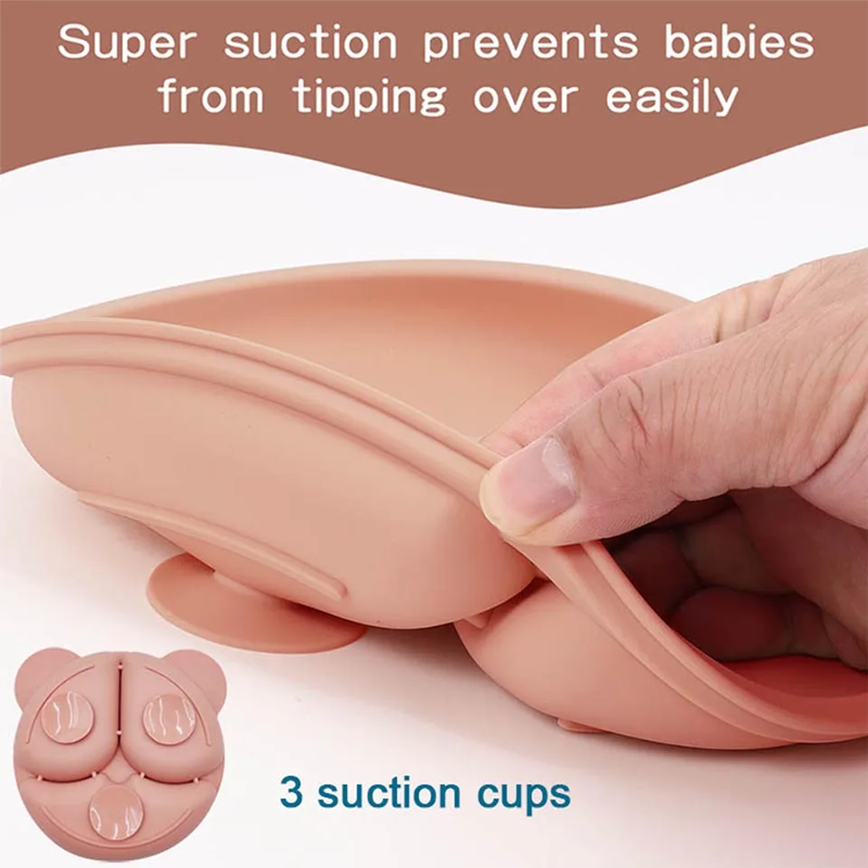 New Baby Feeding Plate Sets Su - Baby Led Weaning Set บทวิจารณ์และราคา