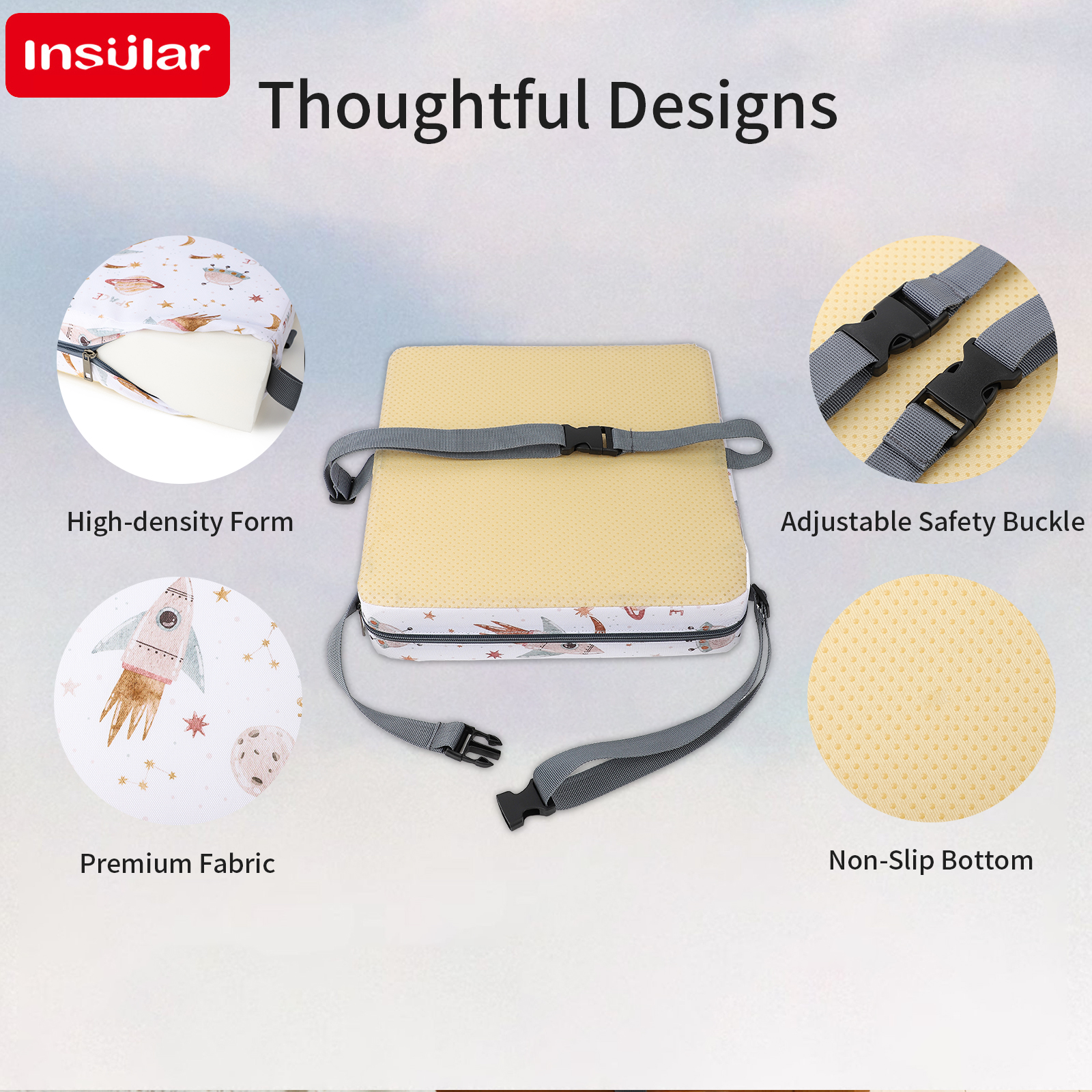 New Kids Ventilated Highchair  - Baby High Chair Booster บทวิจารณ์และราคา