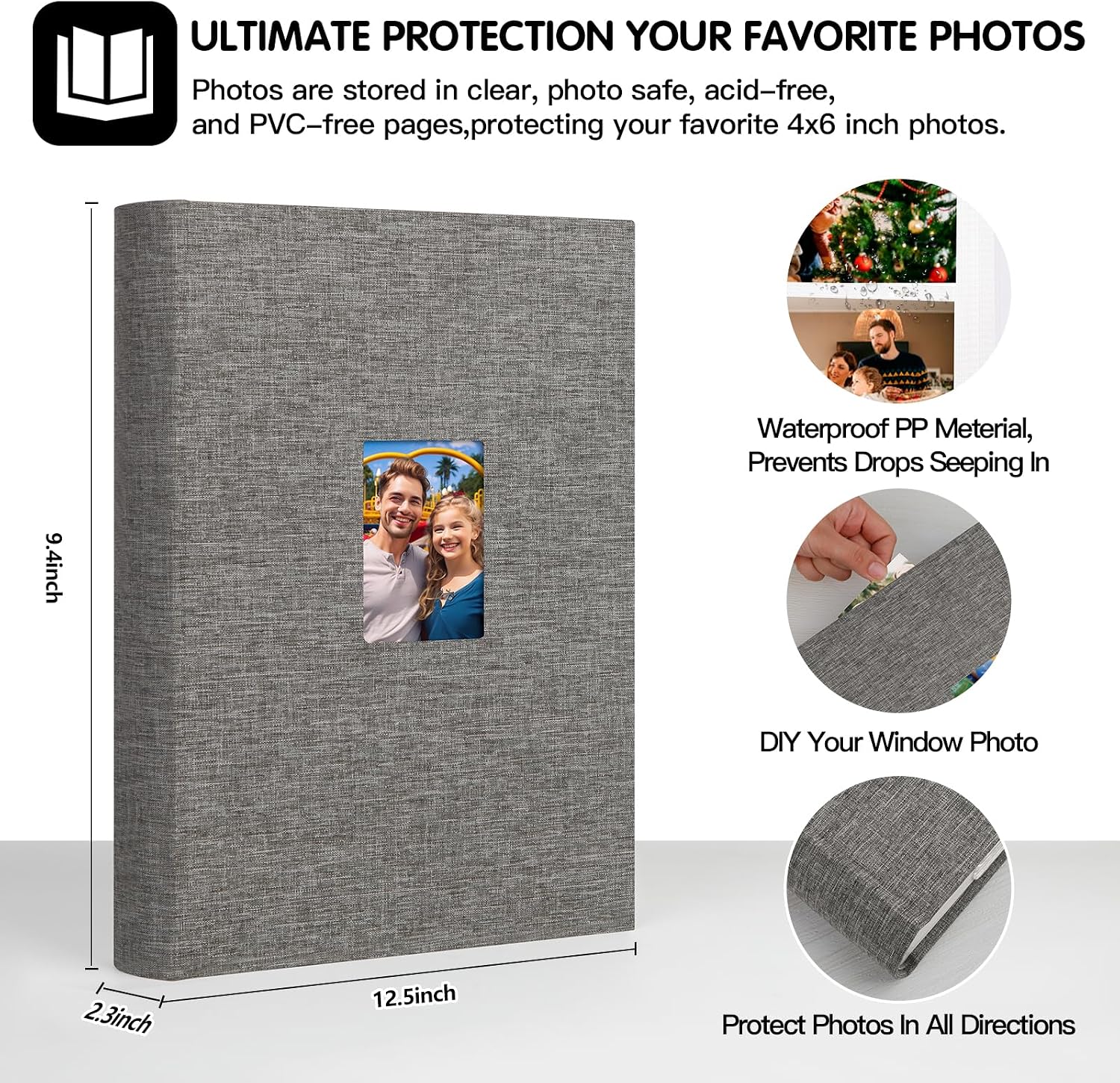 2 Pack 4x6 Photo Album Holds 4 - Baby Products Pictures บทวิจารณ์และราคา