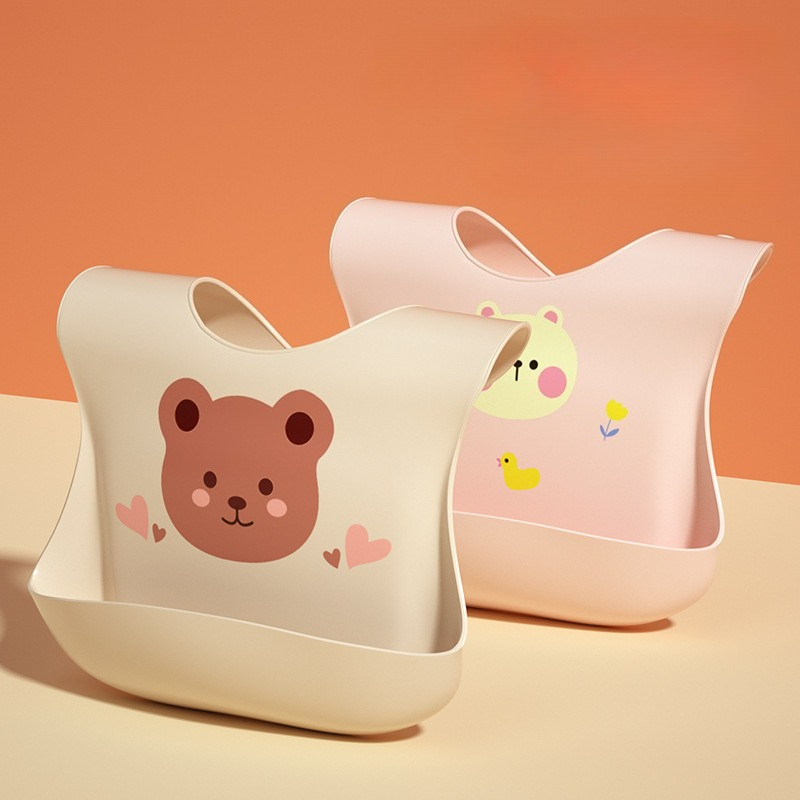 Waterproof Baby Bibs Soft Sili - Silicone Baby Bibs บทวิจารณ์และราคา