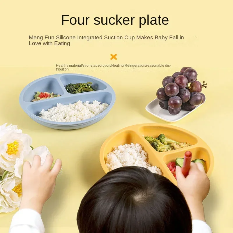 3Pcs Silicone Baby Feeding Set - Baby Led Weaning Set บทวิจารณ์และราคา