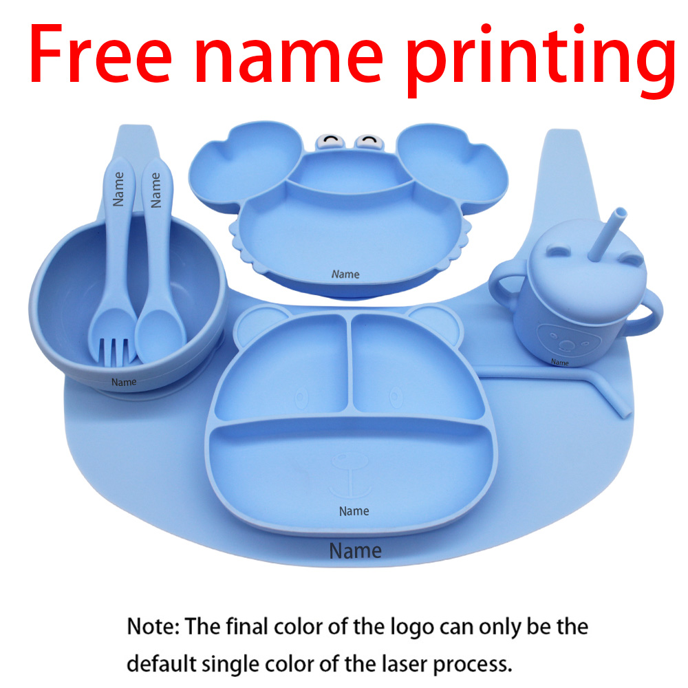 Free Name Printing Children's  - Baby Led Weaning Set บทวิจารณ์และราคา