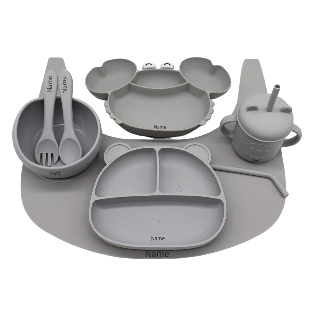 Free Name Printing Children's  - Baby Led Weaning Set บทวิจารณ์และราคา