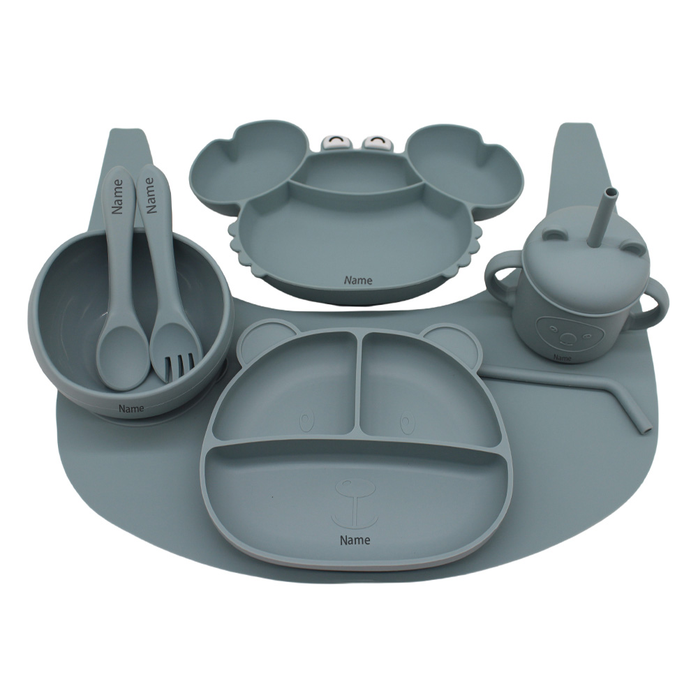 Free Name Printing Children's  - Baby Led Weaning Set บทวิจารณ์และราคา