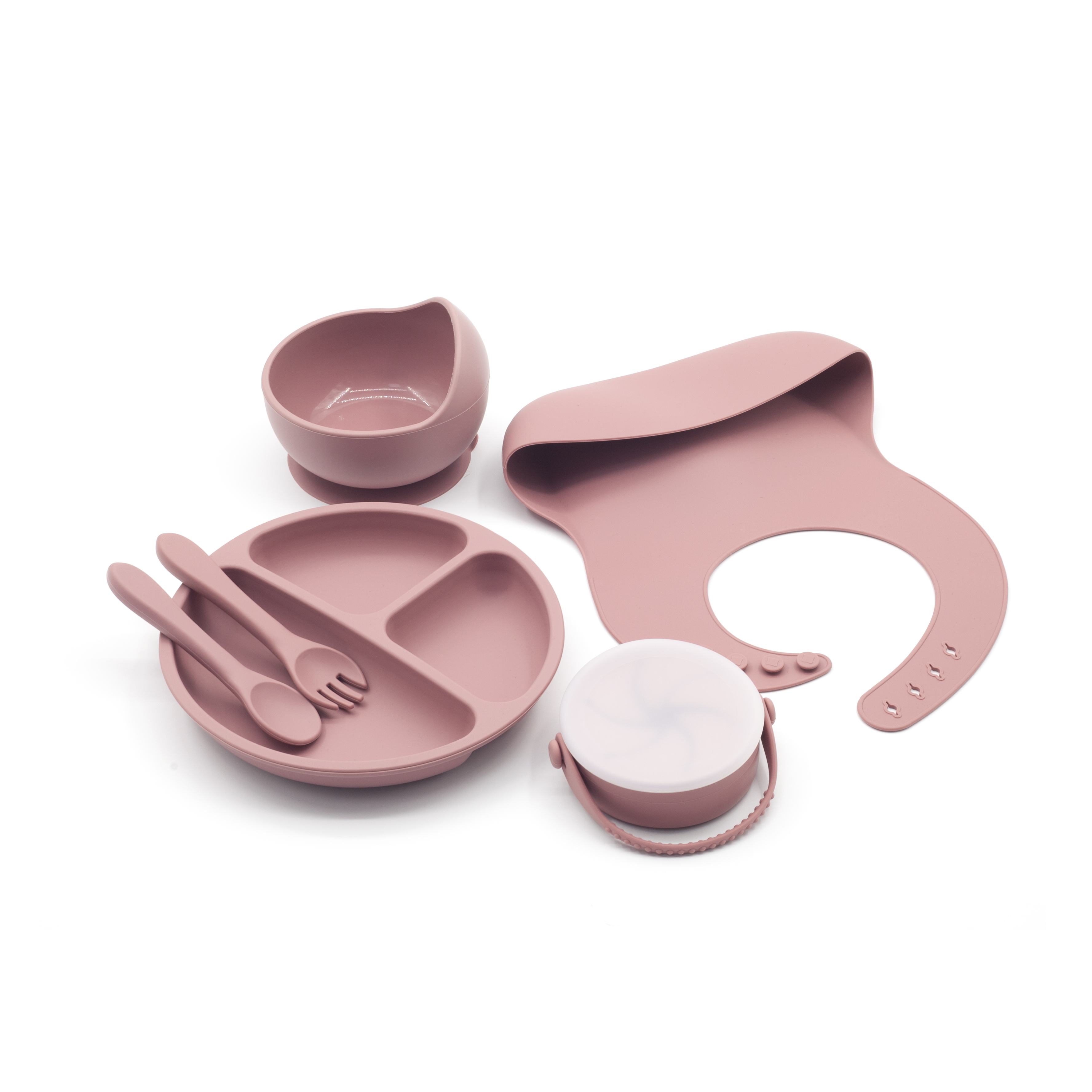 Silicone Baby Feeding Set, Bab - Baby Led Weaning Set บทวิจารณ์และราคา