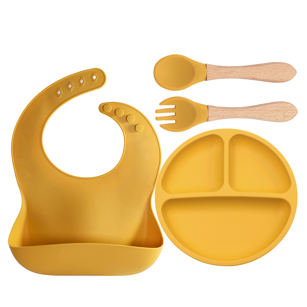 4 PCS Silicone Baby Feeding Se - Baby Led Weaning Set บทวิจารณ์และราคา