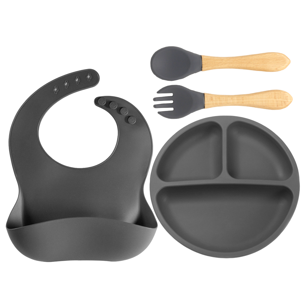 4 PCS Silicone Baby Feeding Se - Baby Led Weaning Set บทวิจารณ์และราคา