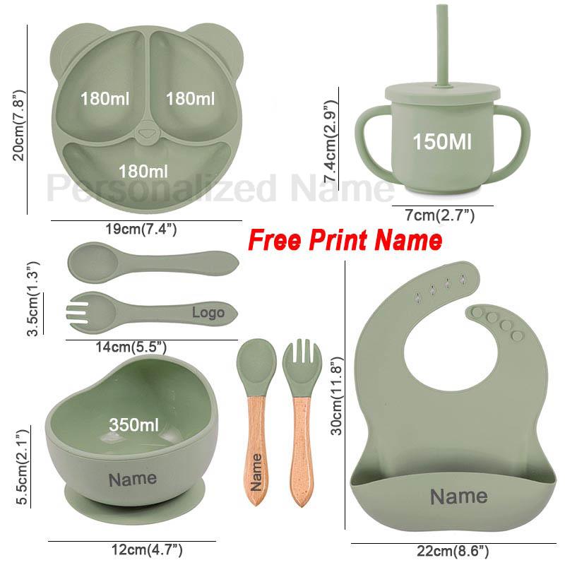Feeding Set Silicone For Baby  - Baby Led Weaning Set บทวิจารณ์และราคา